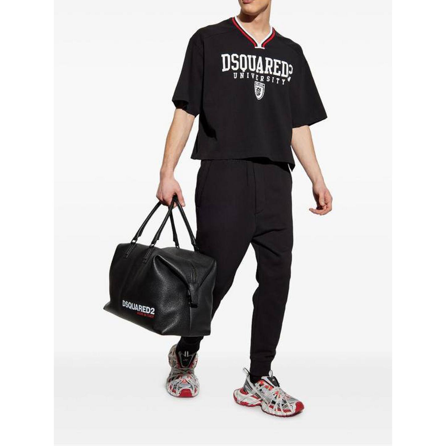Black Cotton T-shirt