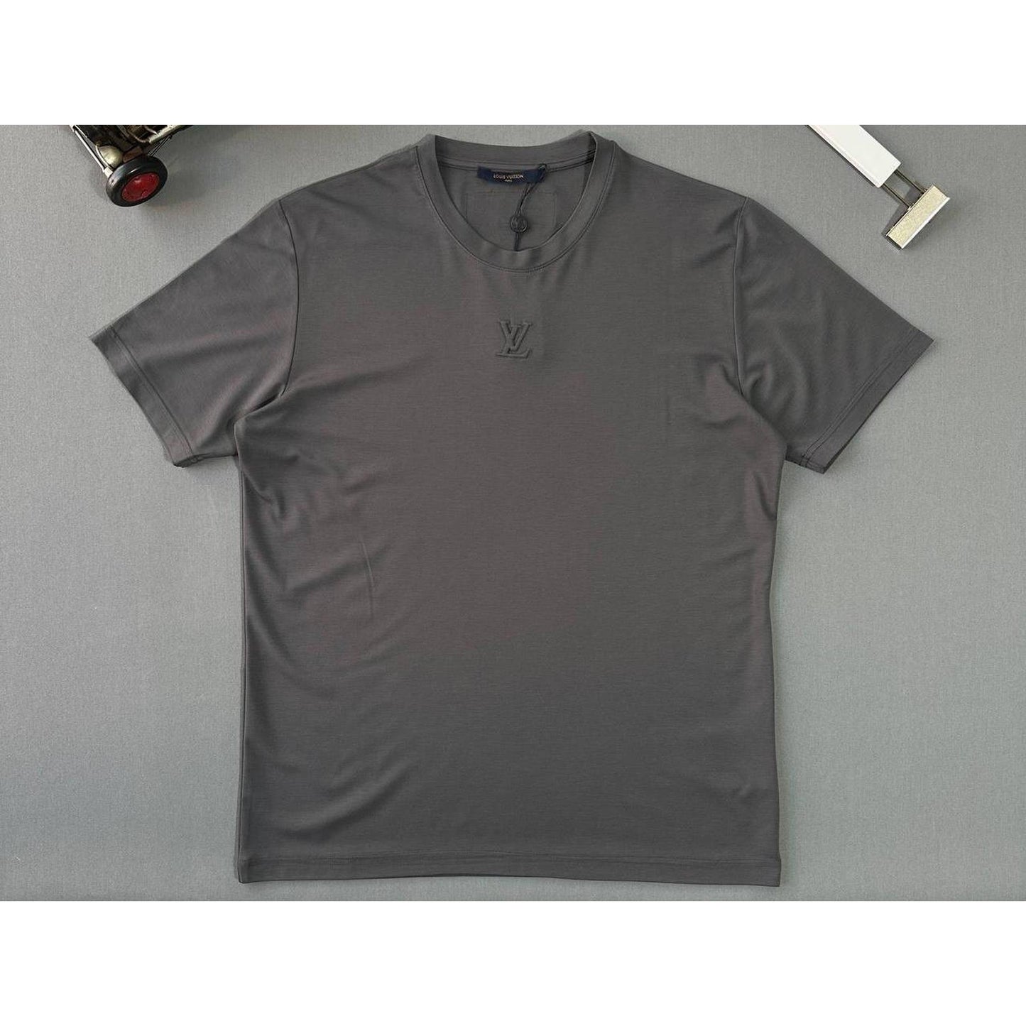Grey Cotton T-shirt