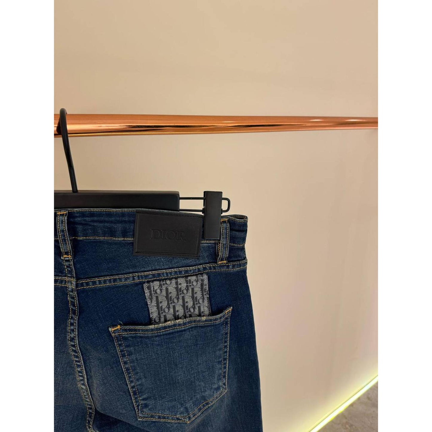 Blue Oblique Monogram Jeans
