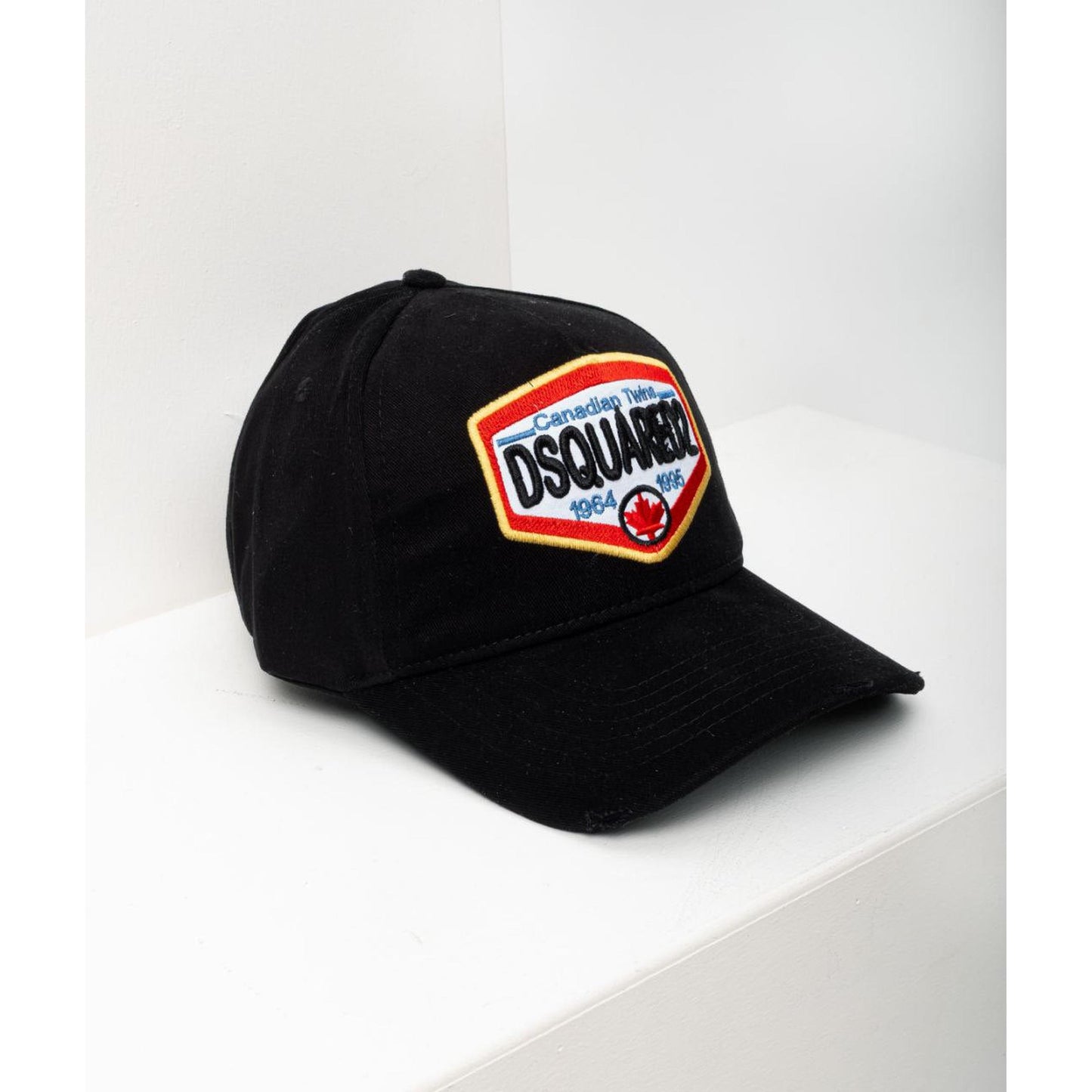 Black Embroidered Cap