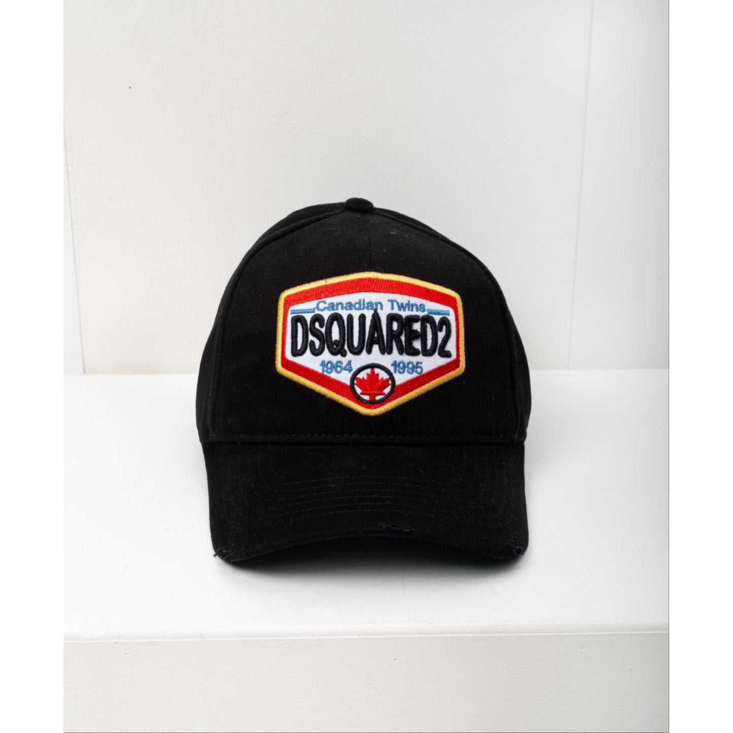 Black Embroidered Cap