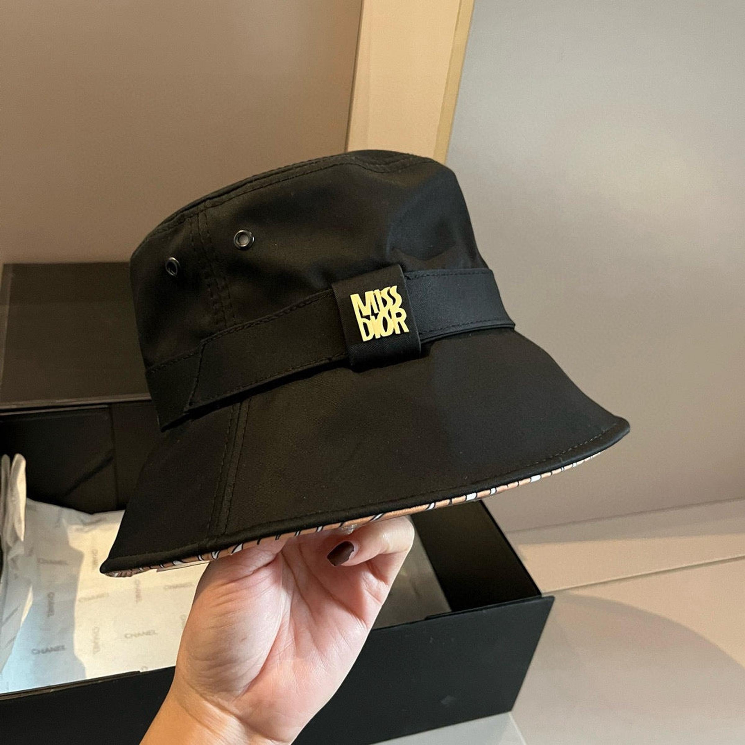 Black Bucket Hat