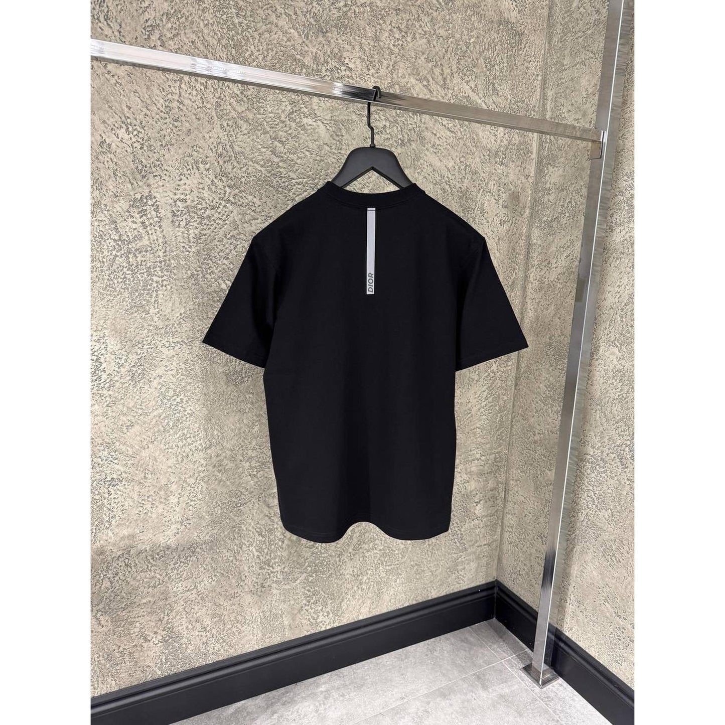 Black Oversized Cotton T-shirt