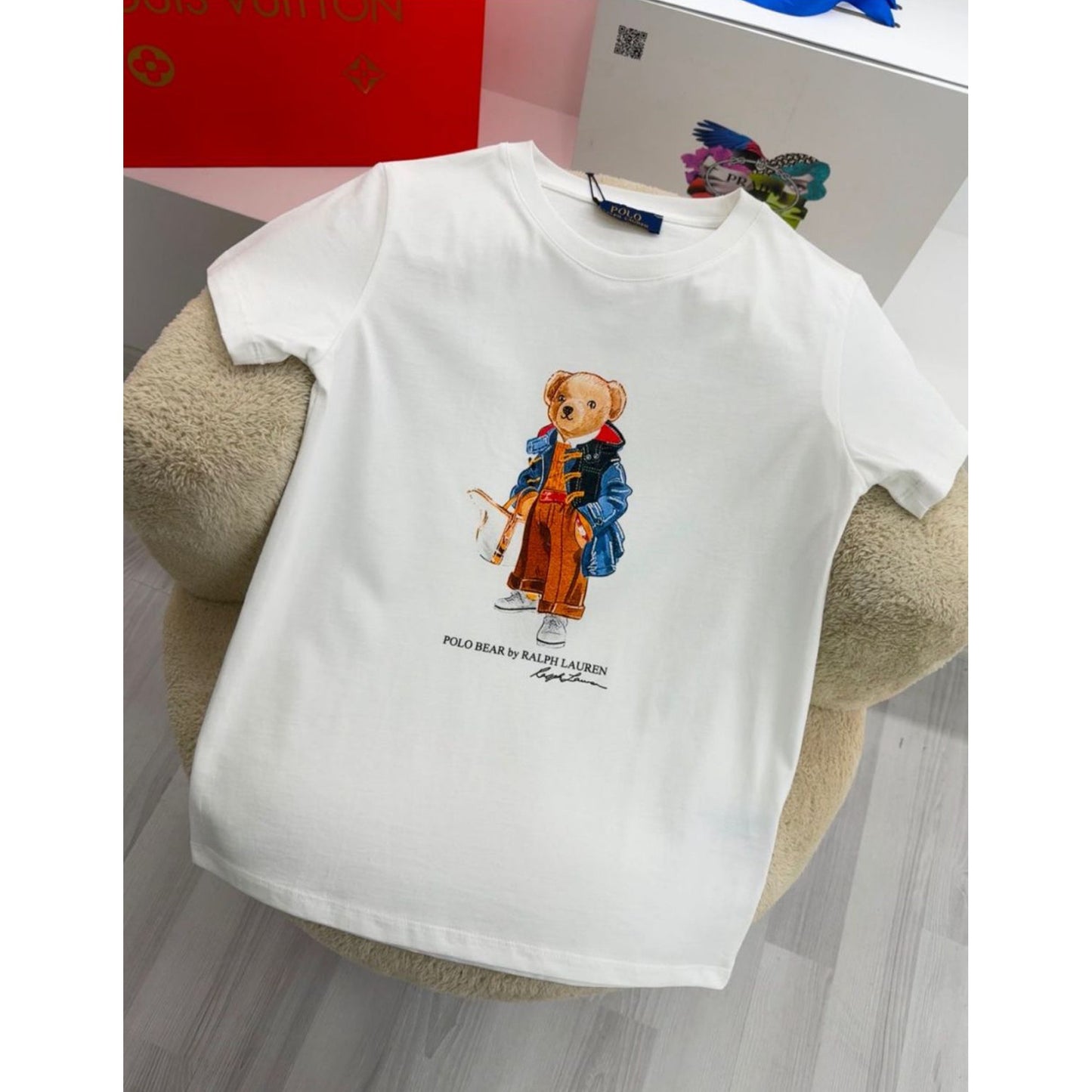White Cotton Women T-shirt