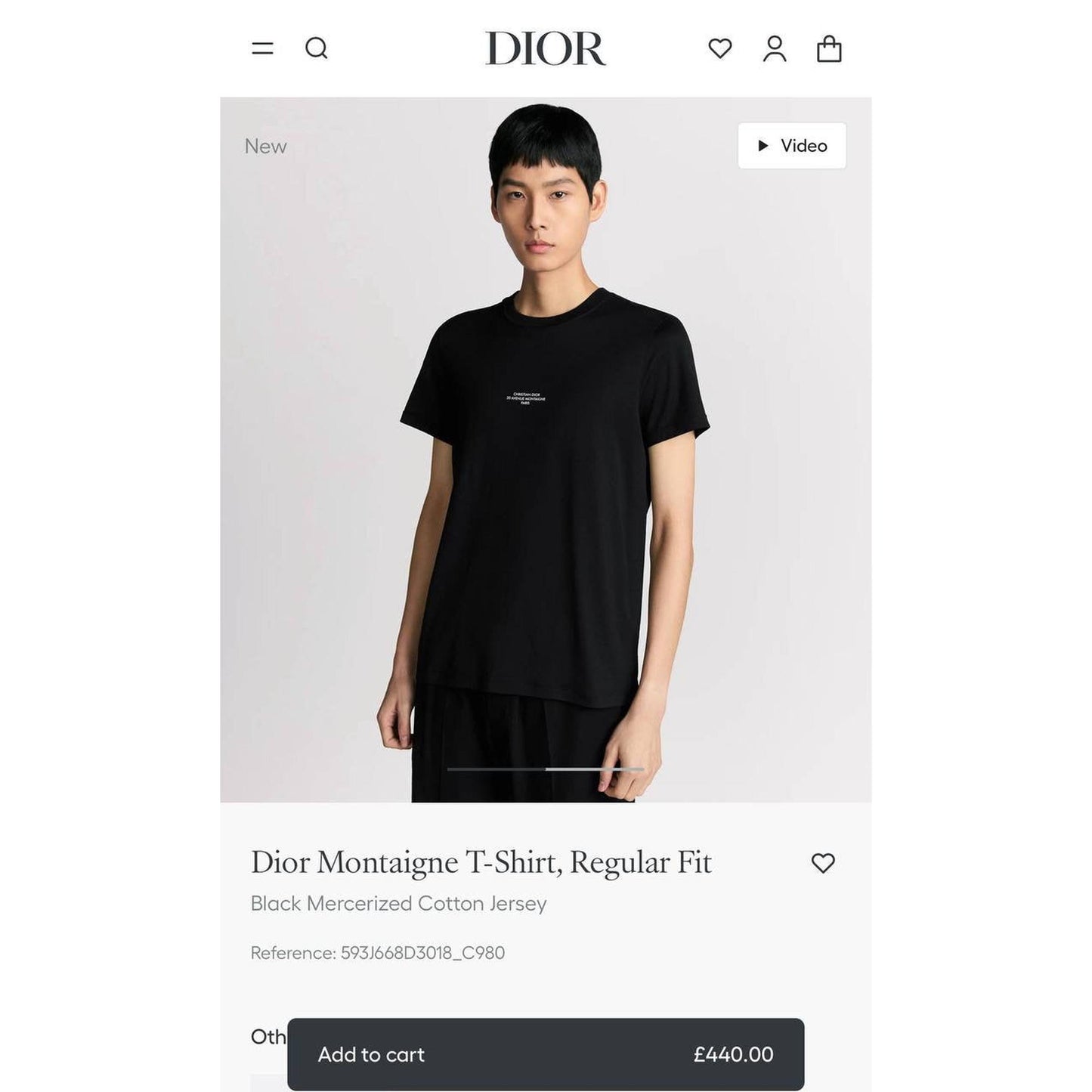 Black Oversized T-Shirt