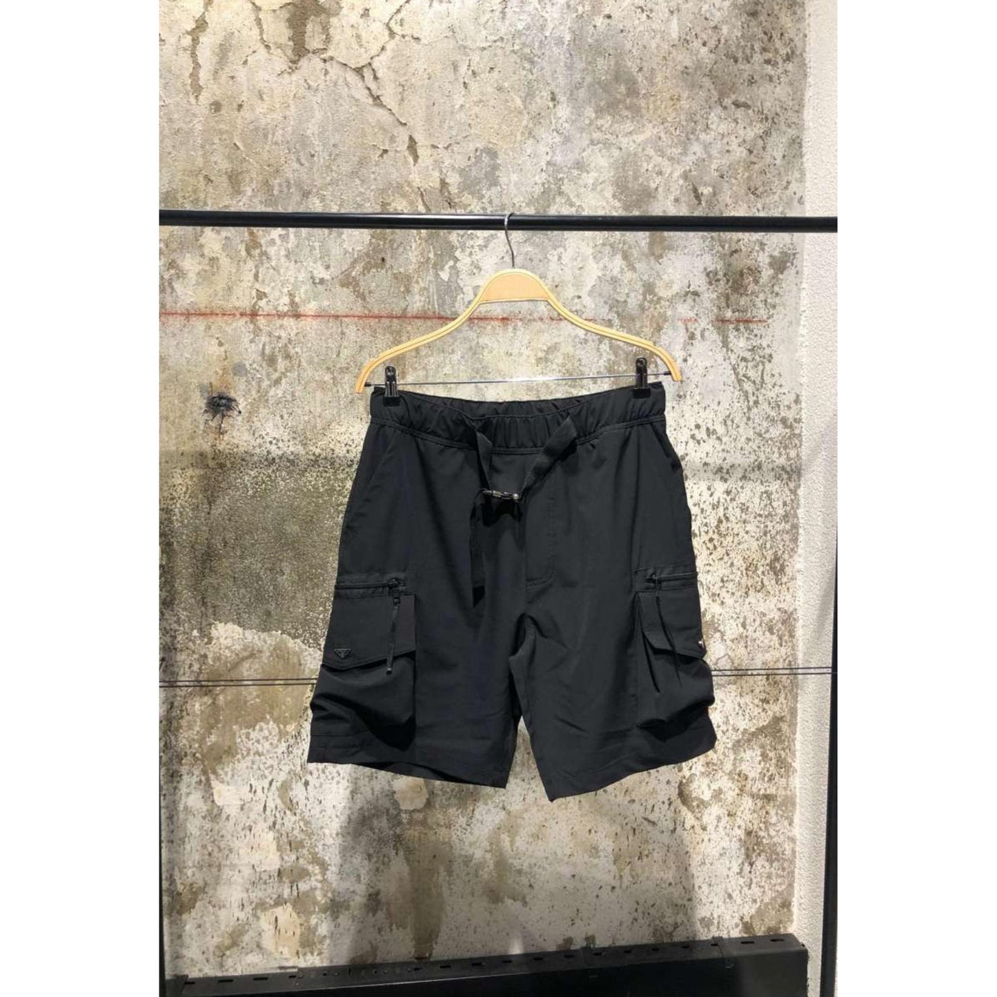Black Premium Cargo Shorts