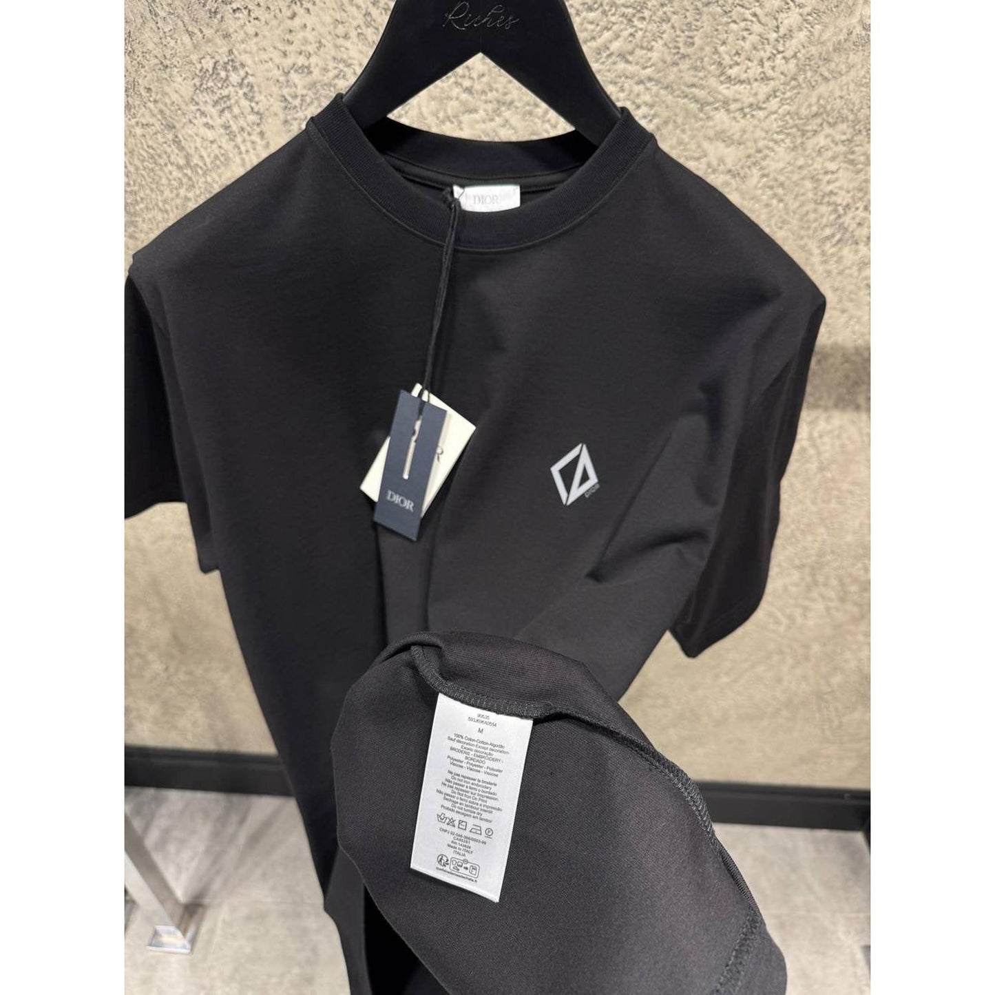 Black Oversized Cotton T-shirt