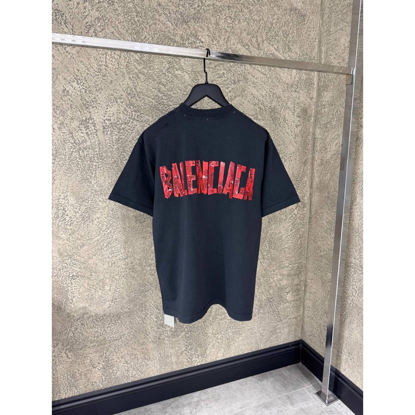 Black Oversized Cotton T-shirt