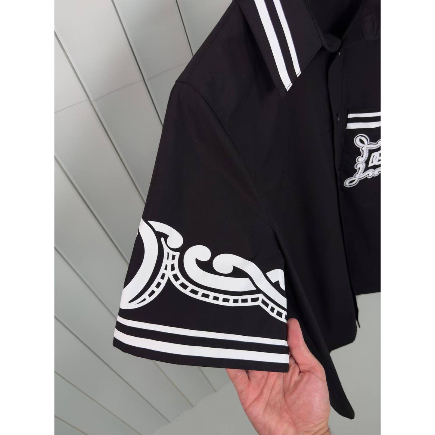 Black Cotton Summer Set