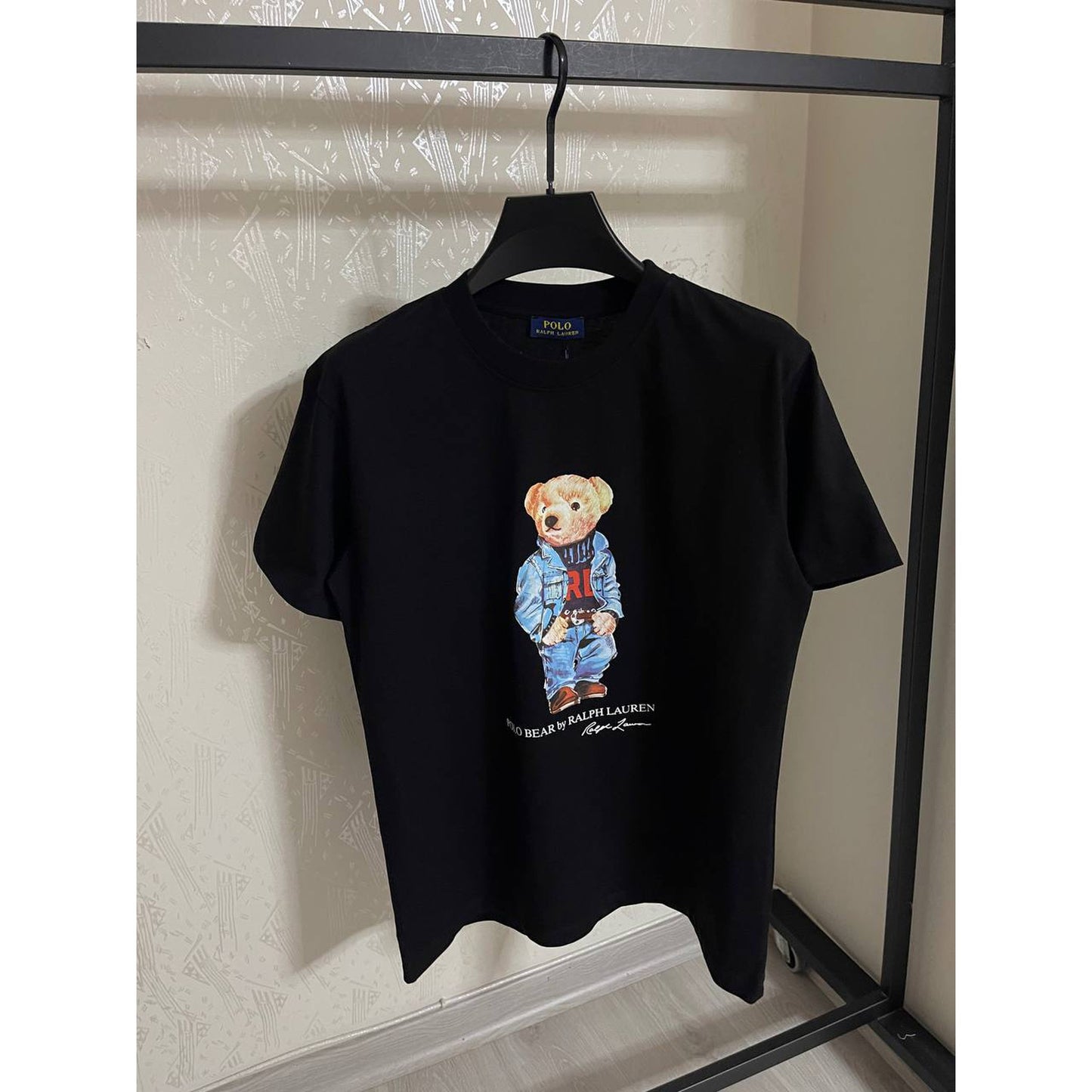 Black Cotton T-shirt