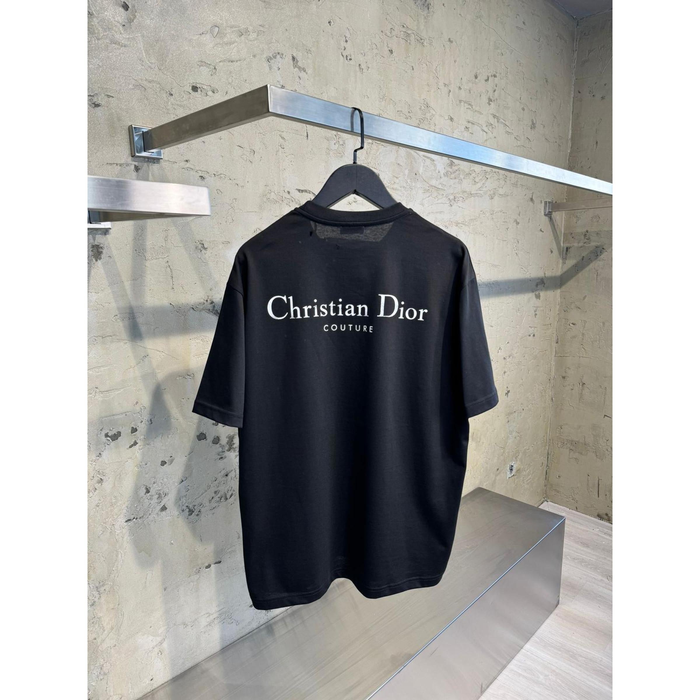 Black Oversized Ripped T-Shirt