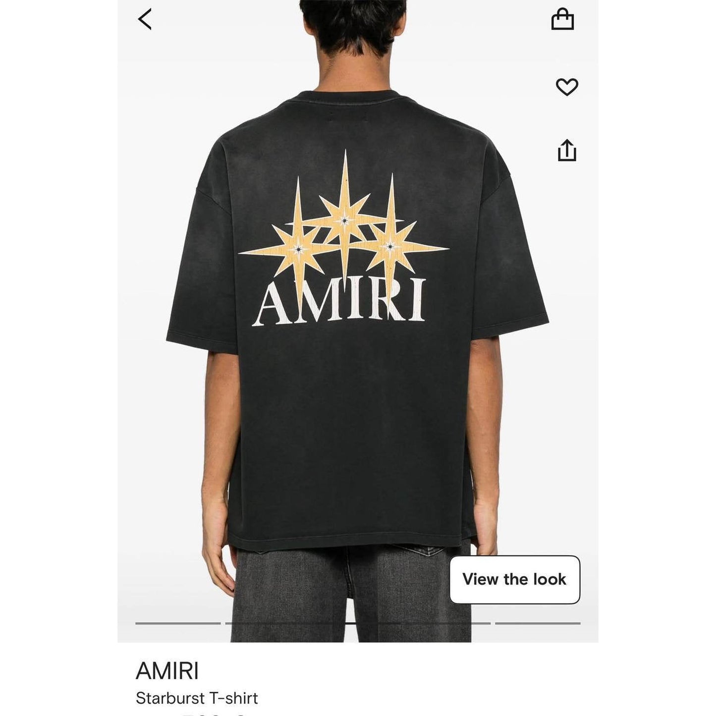 Black Oversized Cotton T-shirt