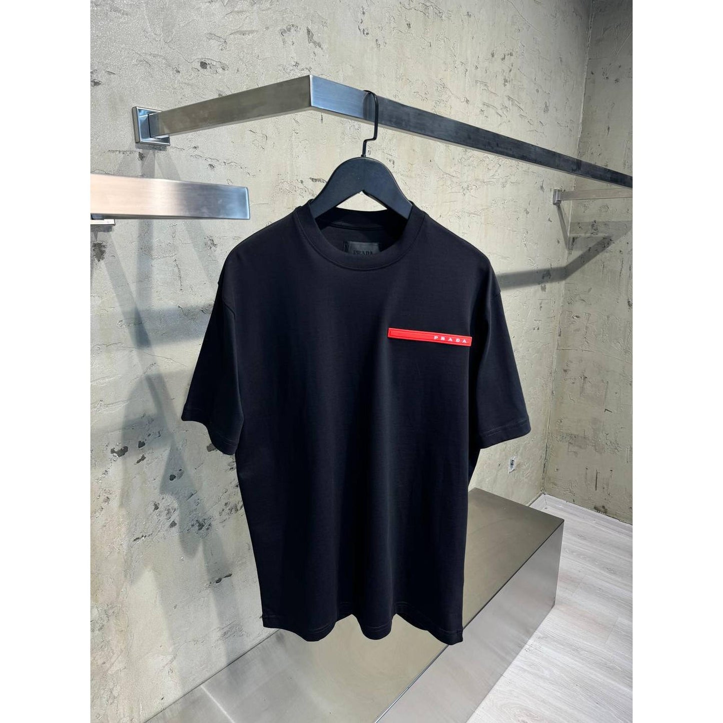 Black Cotton T-shirt