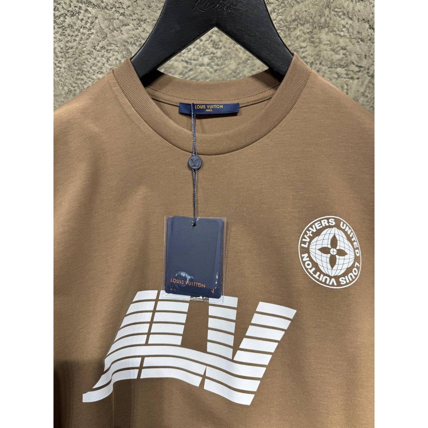 Brown Oversized Cotton T-shirt
