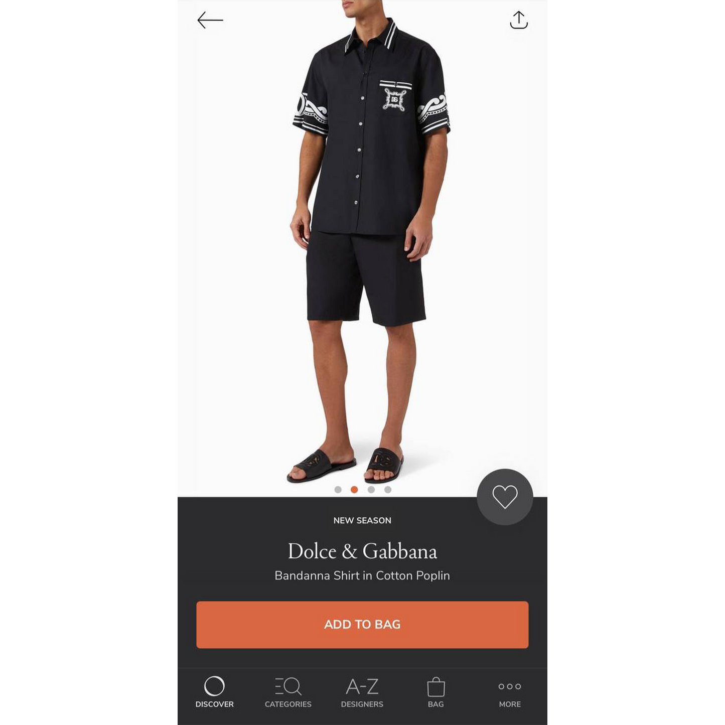 Black Cotton Summer Set