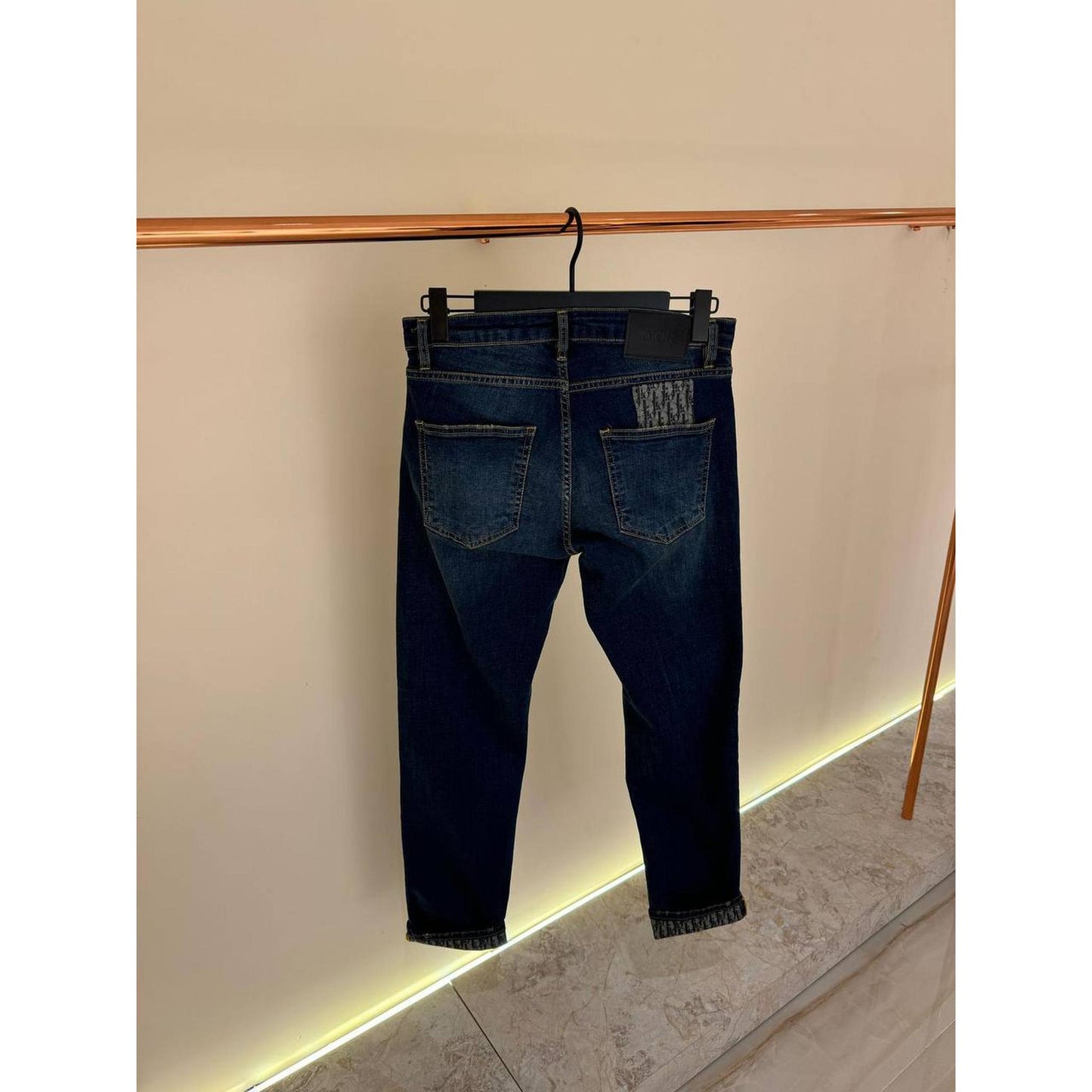 Blue Oblique Monogram Jeans
