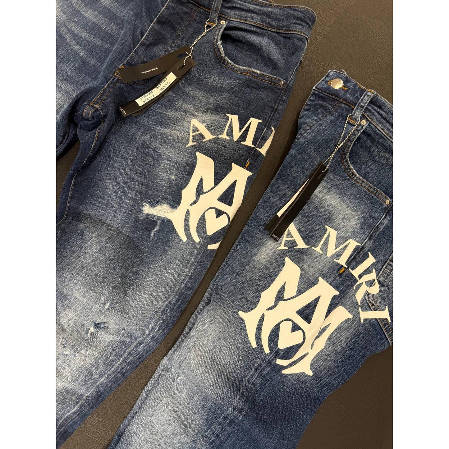 Blue Men Jeans with Logo