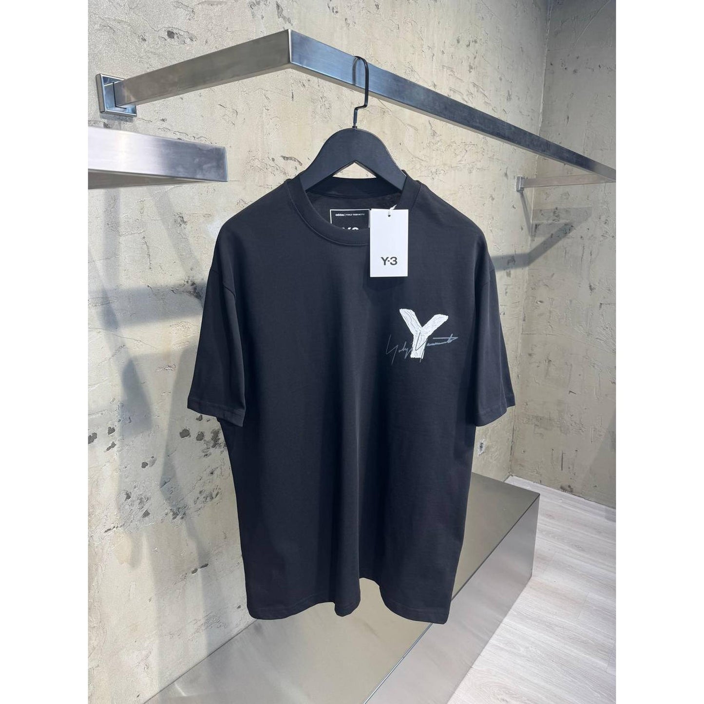 Black Cotton T-shirt
