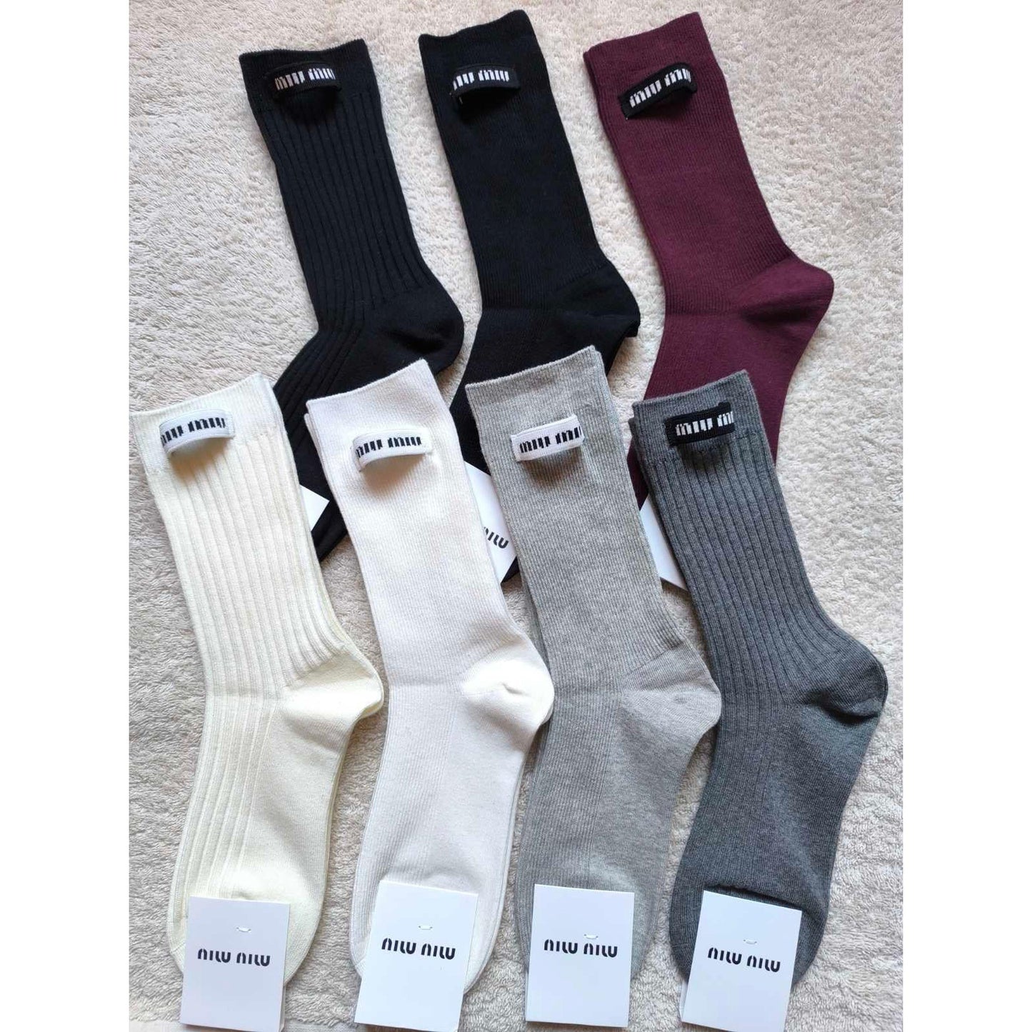 Multicolored Cotton Socks