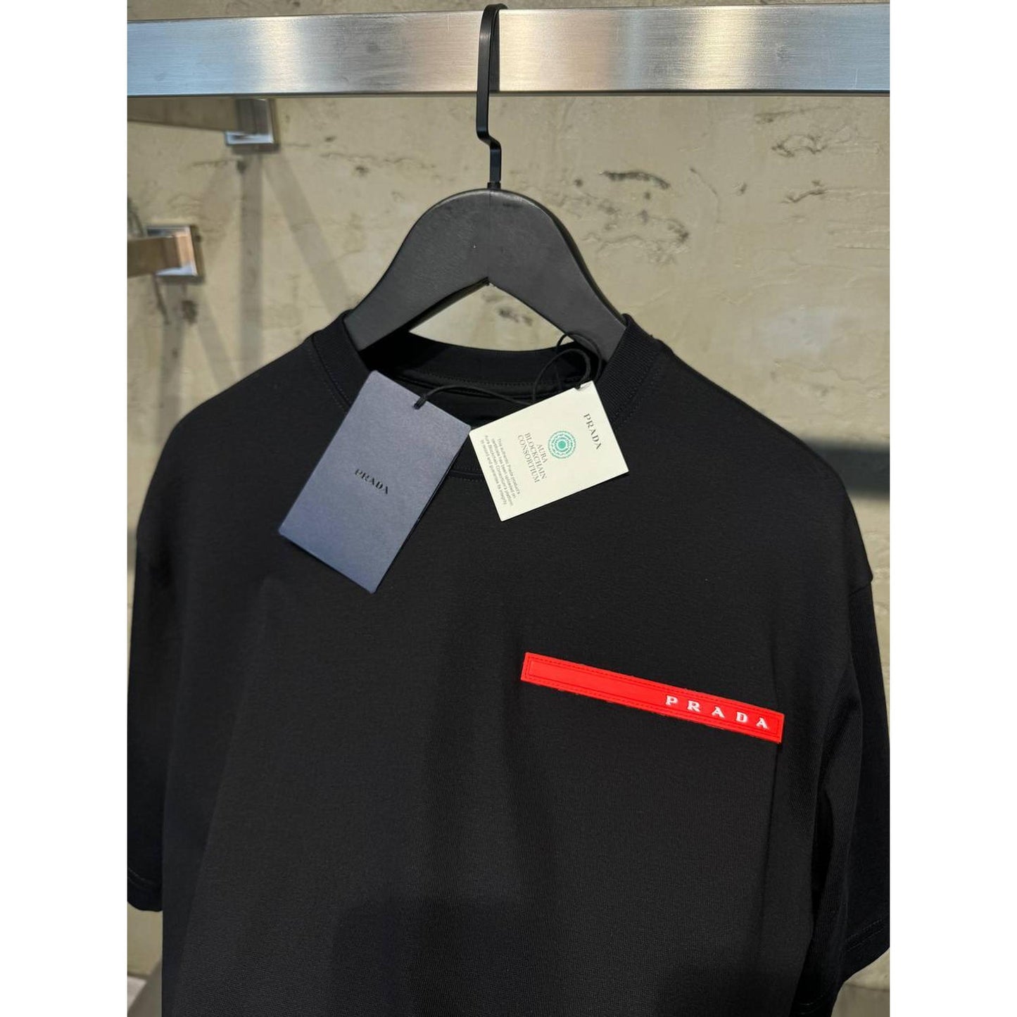 Black Cotton T-shirt