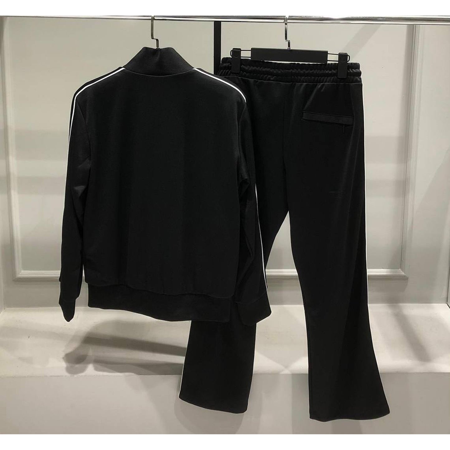 Black Zipper Tracksuit