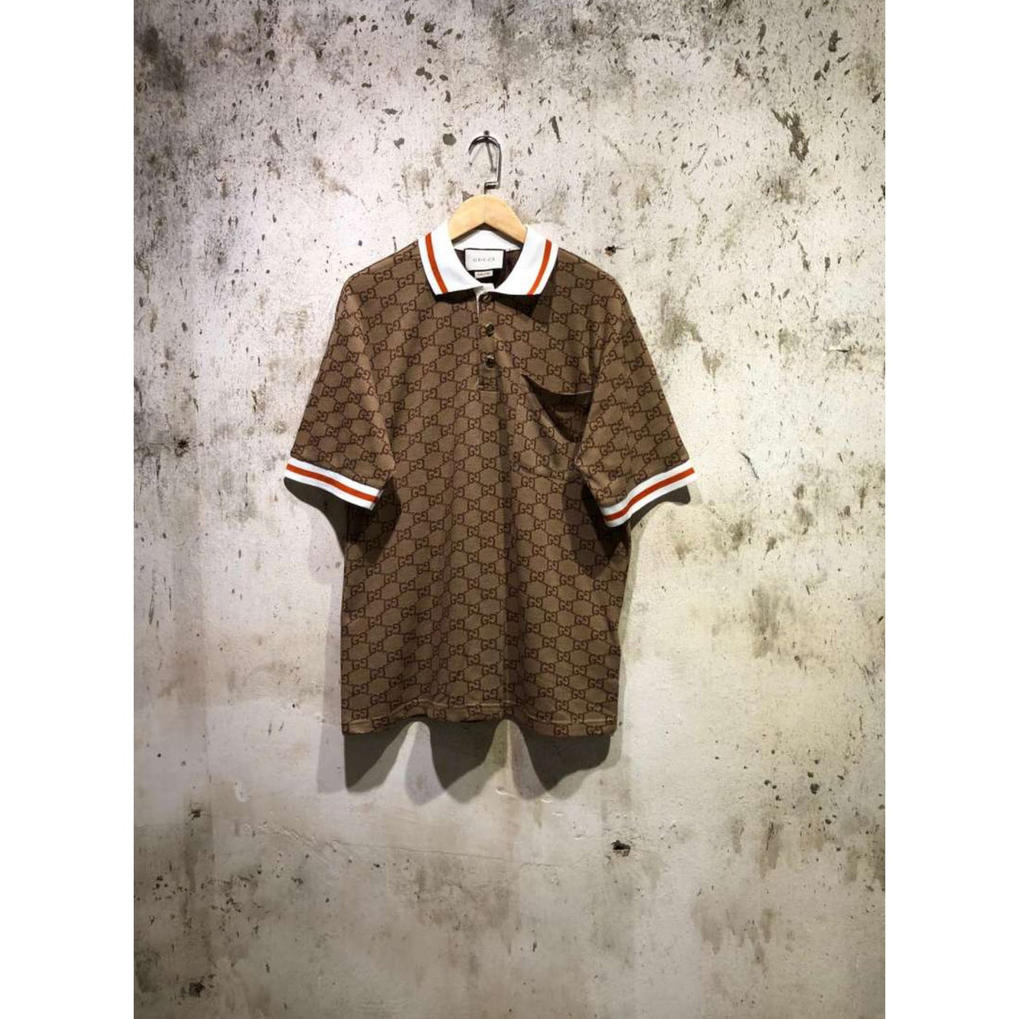 Beige Monogram Polo T-shirt