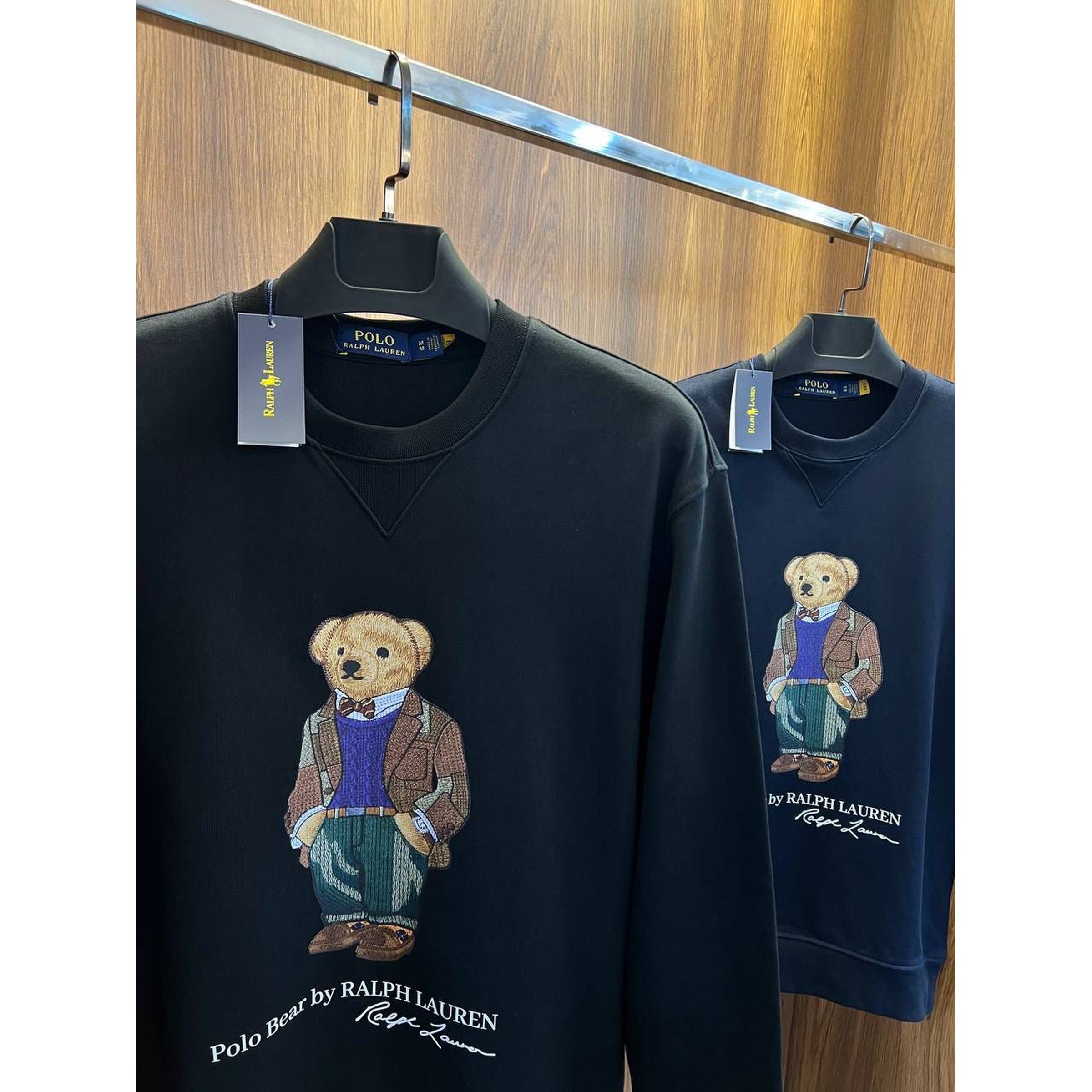 Cotton Blouse with Bear in 2 Colors