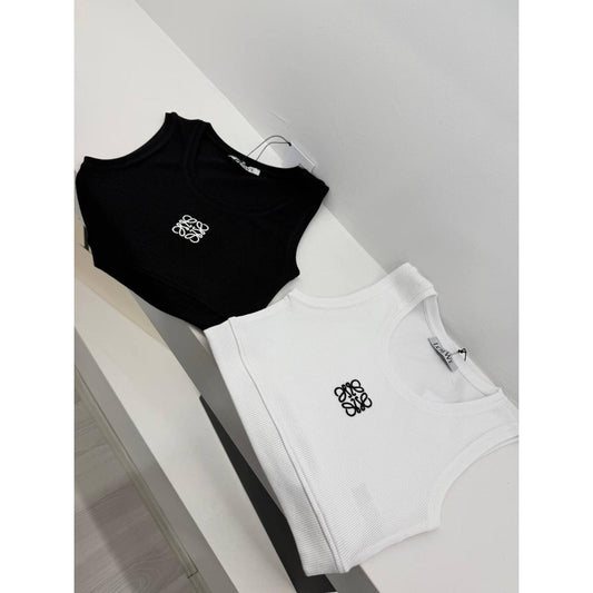 Black & White Crop Top