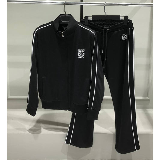 Black Zipper Tracksuit