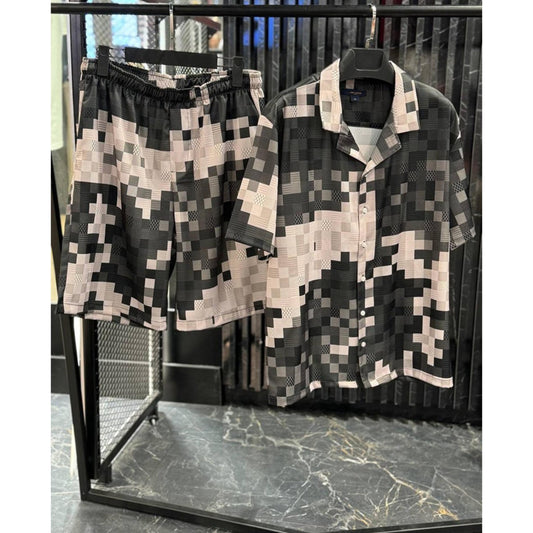 Grey Camo Summer Set