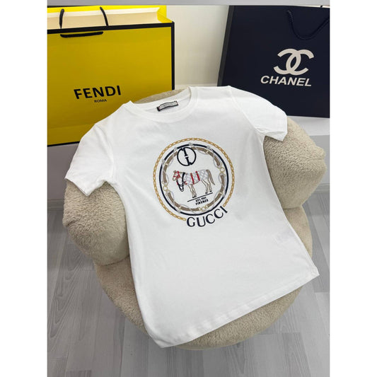 White Women’s Cotton T-Shirt
