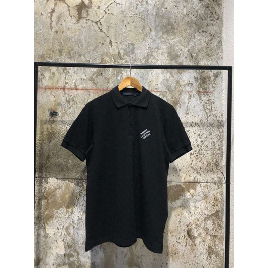 Black Monogram Polo T-Shirt