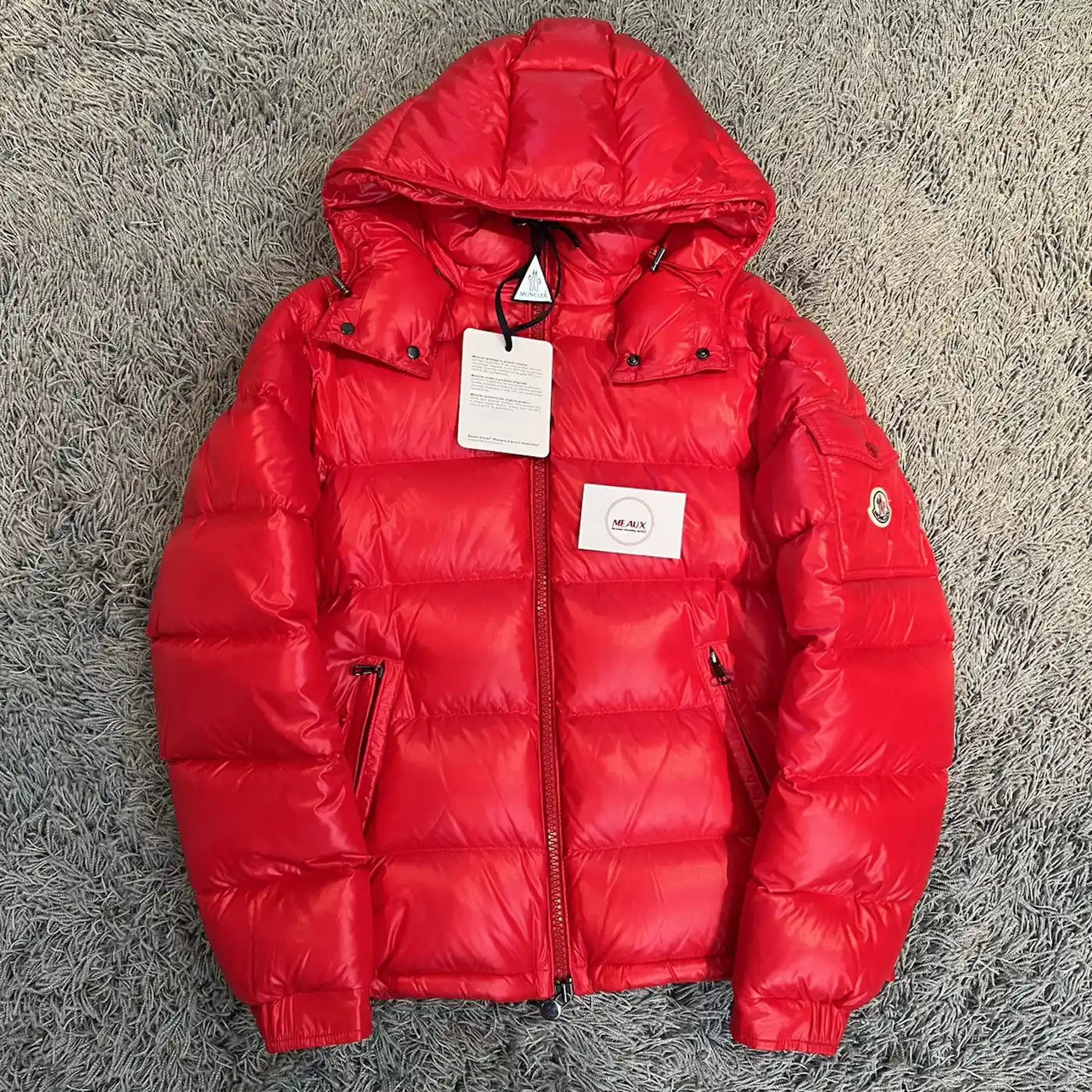 Red Puffer Maya Jacket – Elyx Brand Store